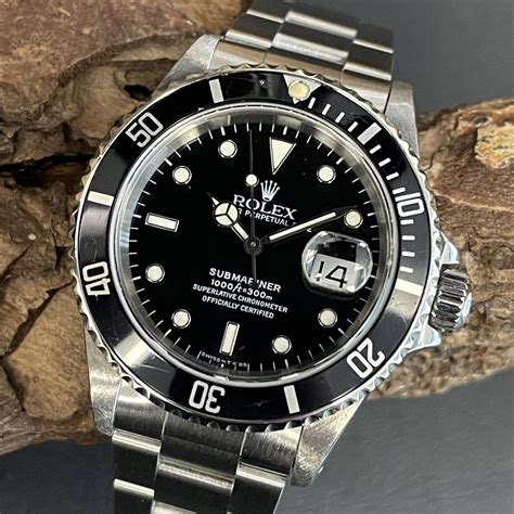 16610 lv d061842|Rolex Submariner Date 16610 Full Set and Service .